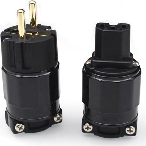Furutech FI-11-N1M(G) EU Gilded Audio Power Plug