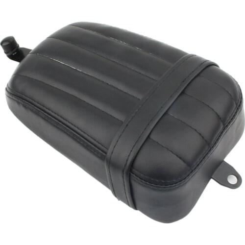 Rectangular Pillion Passenger Pad Seat For Harley Street Bob 2018-2020