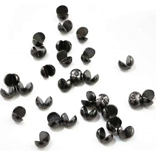 Open bite lead clip, carbon black open lead rock lead fishing, micro lead raft fishing