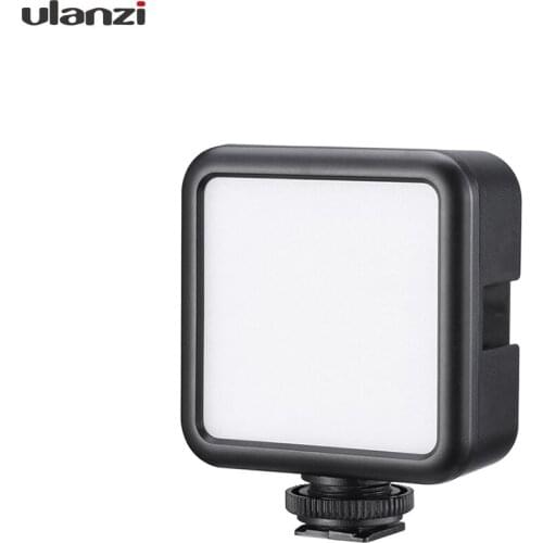 Ulanzi VL49 Mini LED Video Light Photography Lamp 6W Dimmable 5500K CRI95+ Built-in Rechargeable Lithium Battery for DSLR Camera