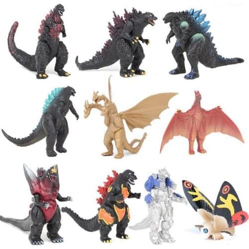 1 pcs Ancient Dinosaur Monsters PVC Model Ultraman Science Cosmic Megafauna Terrible Nature Land Reptiles Kid Gift Toy
