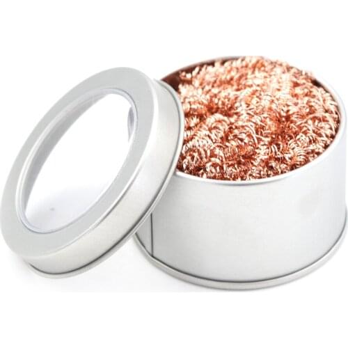 1 pcs Soldering Solder Iron Tip Cleaner Brass For Kitchen Soldering Solder Iron Tip Cleaner Cleaning Wire Sponge Balls