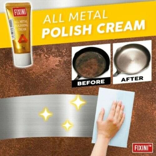 1Pcs Ultimate Metal Polish Cream Steel Ceramic Watch Polishing Paste For Mirror Knife Metal Machine Wax Rust Remover