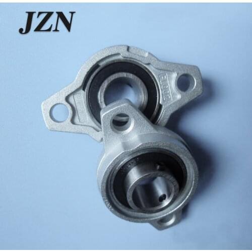 2PCS free shiping Zinc Alloy Pillow Block Flange Bearing Inner Diameter Machinery Seat Belt Bearing KFL004 KFL005 KFL006 KFL007