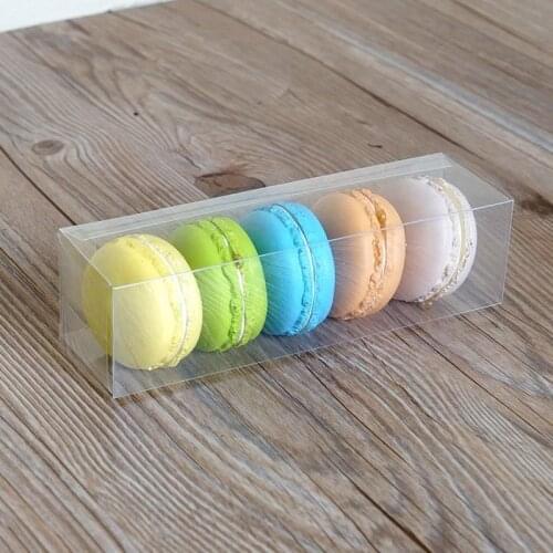 30Pcs 2x15x18cm Large Present Box Transparent Gift Packing Box Clear PVC Display Boxes Christmas Favors Box