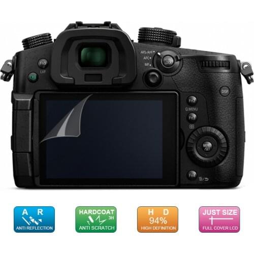 6pcs, 3pack) LCD Guard Film Screen Display Protector for Panasonic Lumix DC-GH5 DC-FZ82 / DC GH5 GH5S FZ80 FZ81 FZ82 TS7 FT7