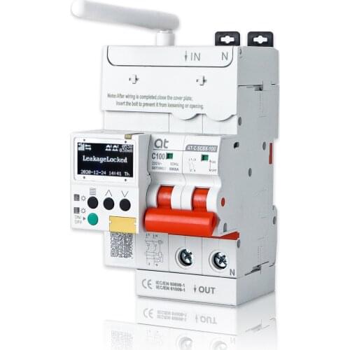 2P 485 WIFI Circuit Breaker PC control Tuya Timer Remote Control Wireless Intelligent Automatic Reclosing Smart Switch RCBO/RCCB