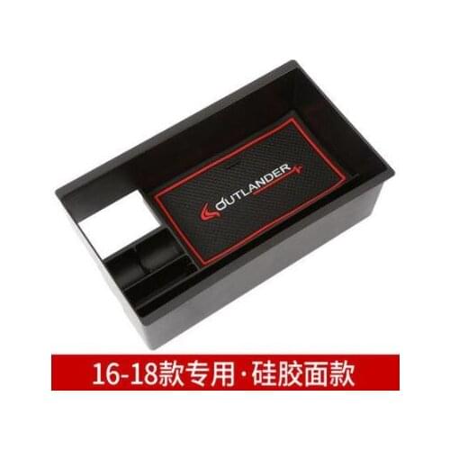 Car-Styling Car Central armrest box storage box decoration for Mitsubishi Outlander 2013- 2019