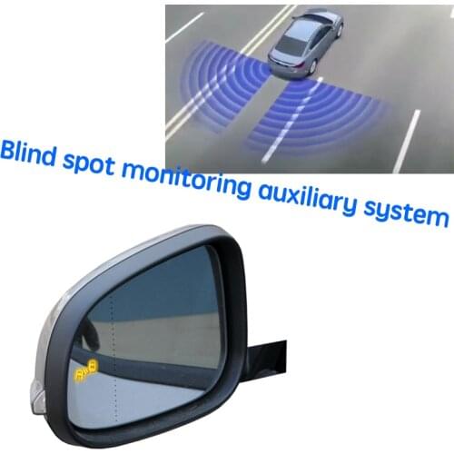 Car BSD BSM BSA Blind Area Spot Warning Drive Mirror Rear Radar Detection System For VOLVO S60 S60L 2011~2017