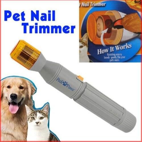 Pet Dog Perros Chien Electric Grinding wheel Dogs And Cats Clean Beauty Electric Scissors Pets claws grinding manicure scissors