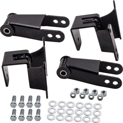 Drop Lowering Kit 4" Rear Drop Hanger for GMC C10 1973-87 2WD