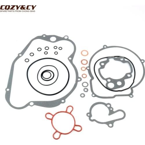 Motorcycle Engine Complete Gasket Set for HM-MOTO Cre Baja Enduro Cre Six SM Skid Competition 50cc AM6 2 stroke