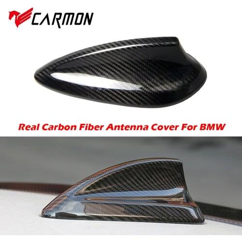 Real Carbon Fiber Shark Fin Antenna Cover for BMW E92 M3 F20 F30 F10 F34 G30 M5 F15 F16 F21 F45 F56 F01 F80 Antenna Cover