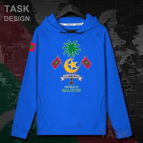 Maldives MDV Maldivian Maldivians MV mens hoodie pullovers hoodies top men Sportswear sweatshirt streetwear clothes tracksuit 20