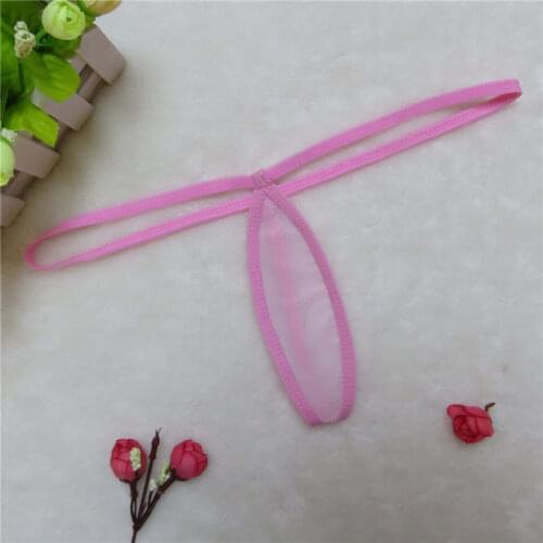 Micro bikini tanga mujer swimwear bikinis biquini tankini sexy lingerie tanga thong Transparent chiffon Jelly String Fun Beach