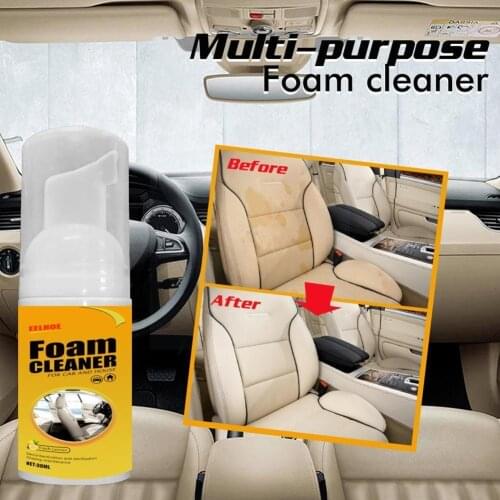 Multi-purpose Foam Cleaner Anti-aging Cleaning Automoive Cleaning Interior Foam Car Home Cleaning Spray Cleaner Home Foam Q1Z8