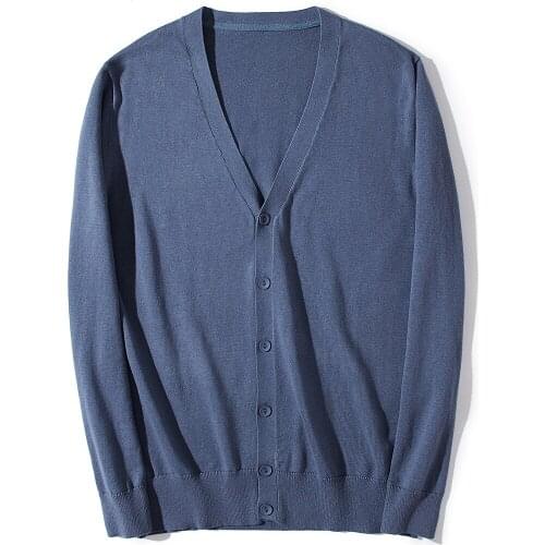 2019 MenS Wear Autumn New Style Mens Knitted Cardigan Mens Casual Sweater Mens Sweater Coat