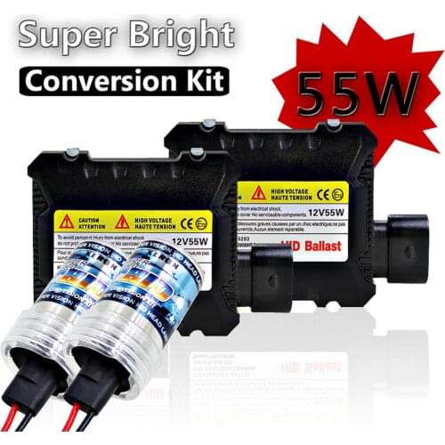 Newest 35W 55W Slim Ballast kit HID Xenon Light bulb 12V H1 H3 H7 H11 9005 9006 4300k 6000k 8000k Auto Xeno Headlight Lamp