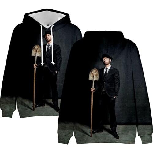 2021 New Men/Women Hoodies TV Music to Be Murdered By Eminem Music album 3D Printed Sweatshirts Harajuku Boys/girls Clothes