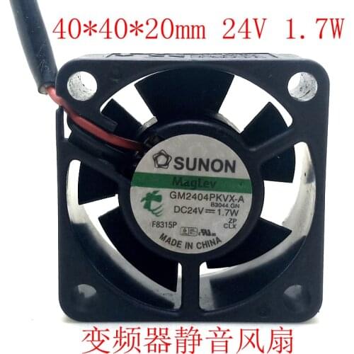New original 4020 GM2404PKVX-A 24V 1.7W 4CM inverter fan