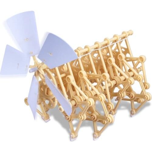 2015 New Scientific and Educational toys Adult biomimetic beast DIY wind walk Assembling childrens day Educational ideas Gift
