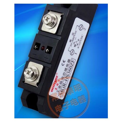 Single Phase Industrial Solid State Relay Module DC Control AC 60A DC-AC MGR-HS360Z mager
