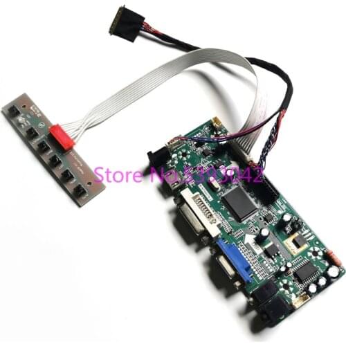Fit LP125WH2 (SL)(D1)/(SL)(T1)/(SL)(T2)/(SL)(T3) 1366*768 WLED 40-Pin LVDS LCD panel VGA DVI M.NT68676 controller board kit