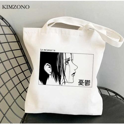 Nana Osaki shopping bag tote bolso cotton bolsa jute bag eco bag bolsas reutilizables foldable cloth string custom