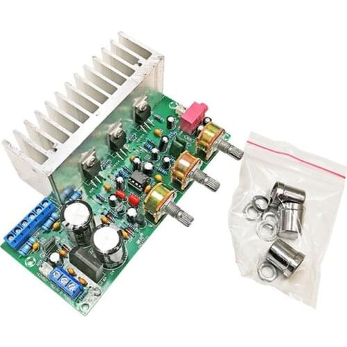 TDA2050+TDA2030 2.1 Three channels subwoofer amplifier board finished board 60W AC9-15V transformer