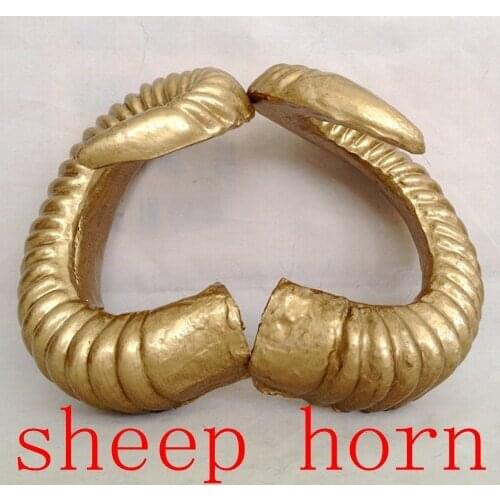 Free shipping sheep horns ornaments