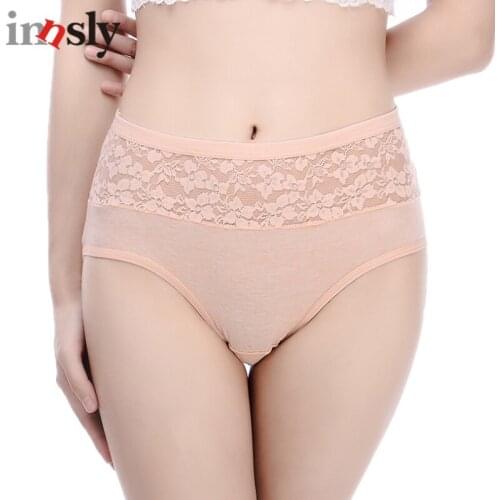 Underwear Women High Waist Panties Cotton Big Size Comfortable Slim WaistFemale Briefs