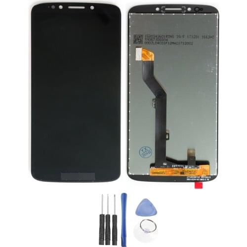 LCD Display Touch Screen Digitizer Assembly for Motorola Moto E5 Cruise XT1921 Replacement LCD Screen Assembly with Free Tools