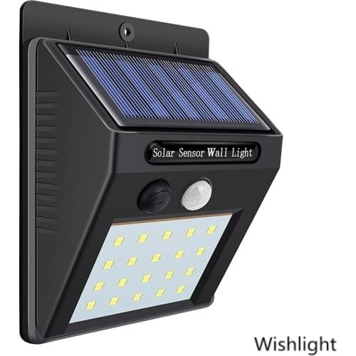 1/2Pcs 20/30 LED Solar Light Waterproof Auto Sensor Wall Light Flashlight Wall Lamp Outdoor Garden Street Public Night Bulb NEW
