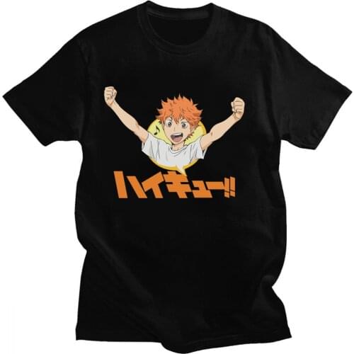 2020 Harajuku T-Shirt Men Anime T Shirt Haikyuu T Shirt Anime Tops Tees Unisex