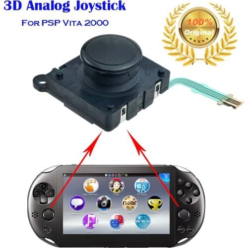 2021 3D Analog Joystick thumb Stick grips Cap Button Control Replacement Part for PSP Vita 2000 Original Joystick Controllers