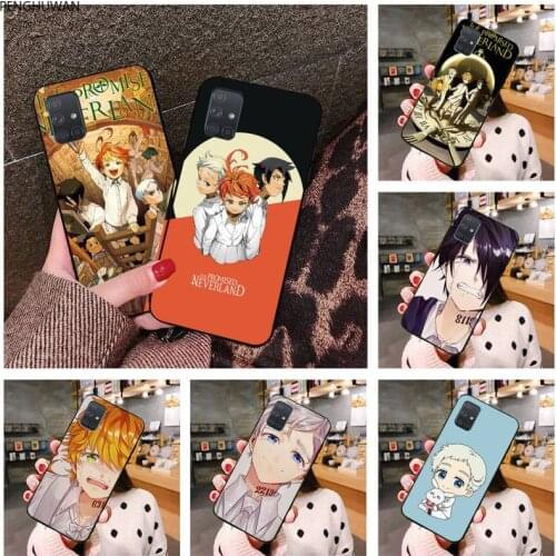 The Promised Neverland DIY phone Case cover Shell For Samsung Galaxy A21S A01 A11 A31 A81 A10 A20E A30 A40 A50 A70 A80 A71 A51