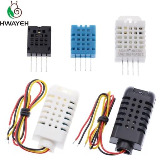 Digital Temperature and Humidity Sensor DHT11 DHT22 AM2302B AM2301 AM2320 Temperature and Humidity Sensor For Arduino AM2302