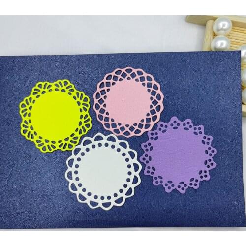 Decorative Pattern Cutting Dies Scrapbooking Molds Photo Album Manual Greeting Card Hand Account Carbon Steel Cutter Die