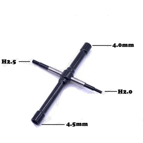 1PC 4mm/4.5mm/H2.0/H2 Repair Assembly Tool 4 in 1 Tools Sleeve for RC Model Airplane/Car/Mini 4WD Modify Parts
