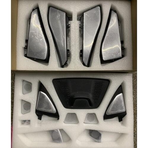 For BMW X6 G06 Ambient Light Luminous Lamps Car LED Glow Tweeter Cover Trim Speaker Decorative Horn Panel Lid