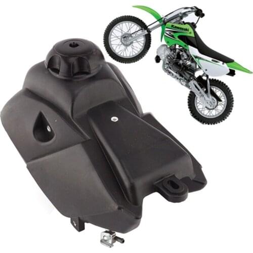 Upgraded Motorcycle Engine Parts Plastic Fuel Gasoline Tank Container Compatible with KLX110 Gasoline Can