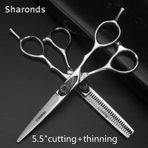 New 5.5/6 inch professional hairdressing scissors barber hairdressing salon non-slip wear resistant barber haircuts Barber Shop