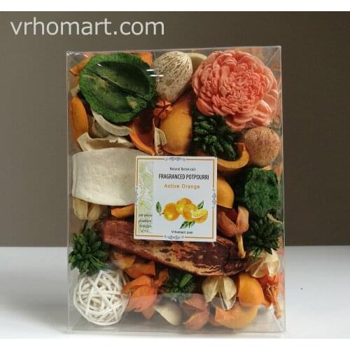 Primitive Bowl Fillers and Potpourri dried flowers petals Decorative Fragrant batanical flowers boxes mixed flower Active Orange