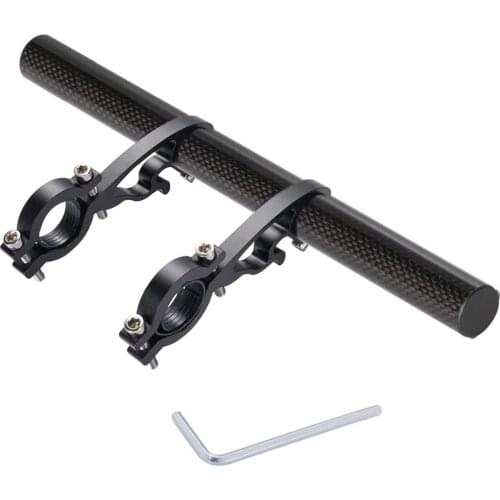 Bicycle Handlebar Extension Bracket Stand For Speedometer GPS Phone Holder Mount Extended Support Rack Aluminum alloy/Carbon