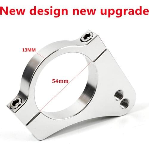 Universal 54mm Aluminium Steering Damper Fork Bracket Reduce Lever Vibration For BMW Honda Kawasaki Yamaha Motorcycle