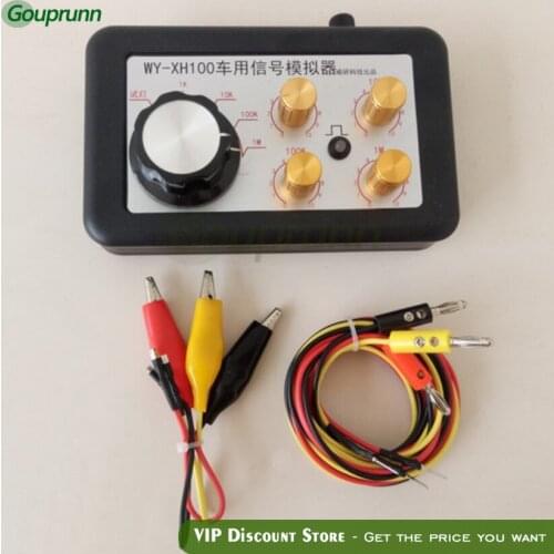 1pc automobile signal simulator tester can test water/fuel temperature sensor rail pressure sensor crankshaft sensor