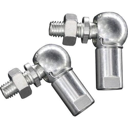 10PCS DIN71802 CS10 M6 Angle Ball Joint Rod End With M6x1.0 Thread Ball Rod End Bearing