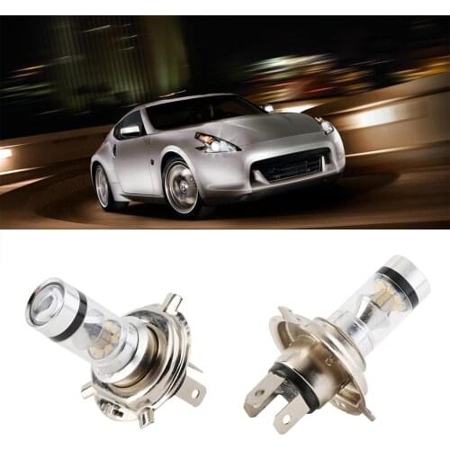 100W H4 LED Bulb 20 SMD Car Fog Light DC 12V~24V 360 Degree White Sourcing Parking Lampochka Bombillas