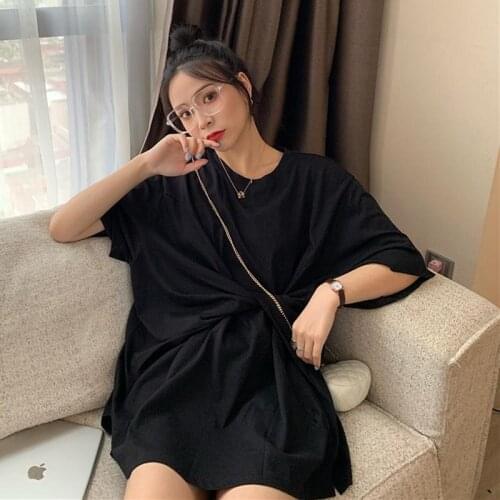 2021 fat mm200 pounds short-sleeved design feel net red T-shirt women plus fat extra large size loose thin top