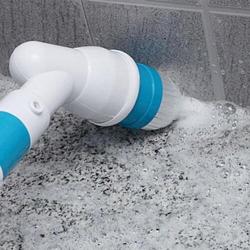 3Pcs Electric Rotary Cleaning Brush Wireless Cleaner Mop Replacement Brush Head for Home Kitchen Bathroom Cleaning